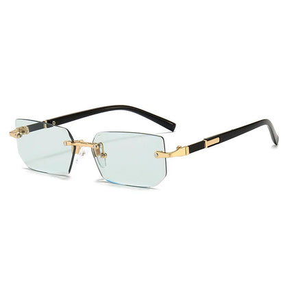 Nilo | Rechteckige Sonnenbrille Randlos